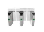 40W 550mm Width Cards Reader Glass Sliding Turnstile