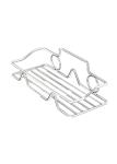 Bathroom Shelf Organizer Storage Kitchen Rack with Traceless Transparent