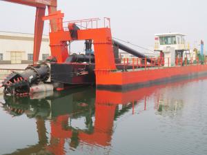 China High Efficiency 650mm 26 inch Cutter Suction Sand Dredger for Reservoir Sand Dredging Machine factory