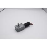 Single Shaft Worm Gear Motor DC 12V 24V Speed Reduction Motor With Metal Gearbox