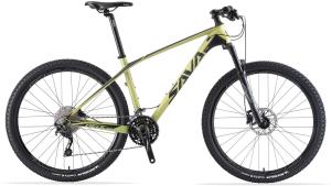 China Black Yellow DEORE Groupset Mtb , 29 Inch Carbon Fiber Mountain Bicycle ISO/CE factory