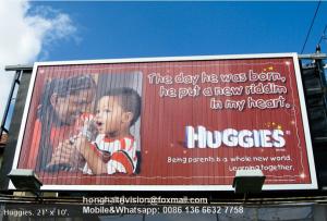 China Kenya Wall Mount Custom Design Rolling Advertising Board factory