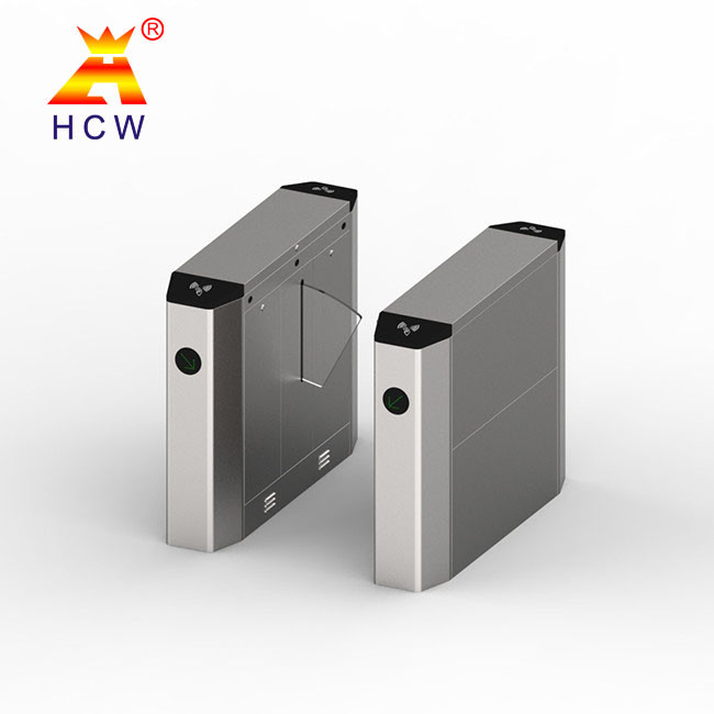Flap Turnstile Pedestrian RFID Face Recognition Fingerprint Access Control for Office Hotel