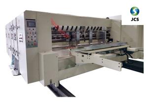 China PLC Control Corrugated Box Making Machine For Paper Printing Die Cutting on sale