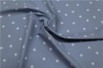 Abrasion Resistant Polyurethane Faux Leather Fabric White Dots 200g/㎡ Gram