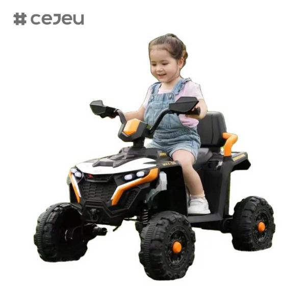 CJ-BDL-5189New Electric Four-wheel Ride-on Car 12Volt 4X4 ATV Beach Tot Car