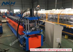 China Strut Channel Roll Forming Machine , Metal Stud Furring Channel Roll Forming Machine factory