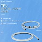 Dental Silicone Hose Tubing 4 Hole Handpiece Tube For High Speed Handpiece