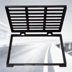 China Light Duty Cast Iron Gully Grate Shock Absorption EN1433 400mm X 600mm factory