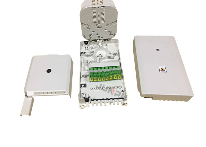 FTTH Outdoor Fiber Optic Distribution Box with SC adapter and pigtail