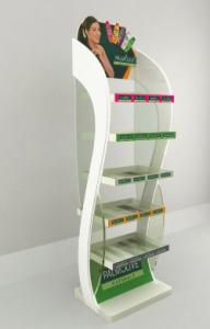 China High End Cosmetic Store Display Stand Shampoo Podium Design ISO9001 Approval factory