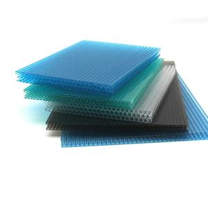 China 25mm 10mm Roof Pc2 Honeycomb Polycarbonate Panels factory