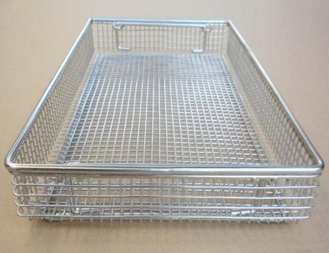 10 Gauge Welded Wire Mesh For Food Or Medical Baskets Anticorrosion