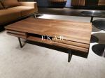 MDF Modern Style Fancy Stainless Steel Frame Italian Coffee Table