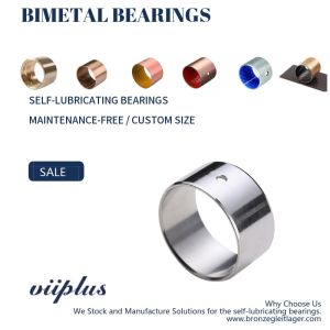 High Tin Aluminum Bearing & Groove Bushings AlSn20Cu Replace Bushings