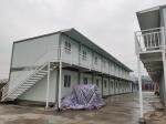 Movable 2 Bedroom Prefab Homes , Galvanized Steel Expandable Prefab Homes
