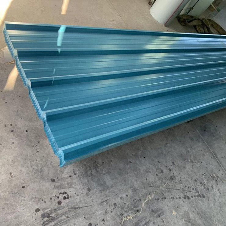 Color Coated Corrugated Steel Sheet 1200mm Galvanized Iron Roofing Plate