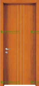 China Prefinished Timber Veneer Wood Door For Bedroom, China Solid Core Wood Doors With Painting factory