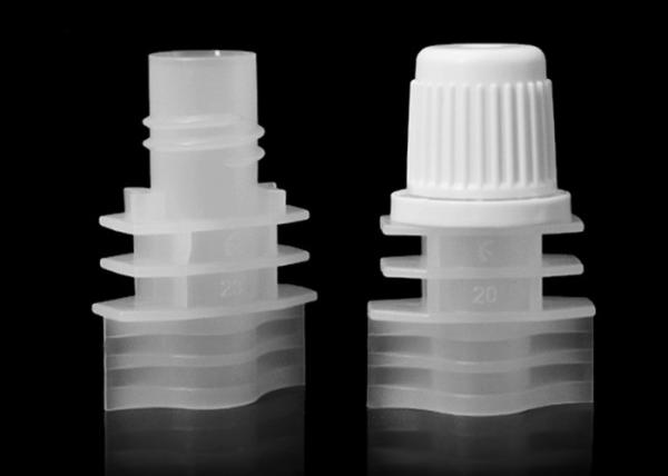 8.2 Millmeter Double Gaps Screwing Plastic Spout Caps Anti - Theft For Auto