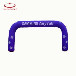 China color logo digital printing inflatable arch/gate archway for event running sports start finished line inflatable race arch factory