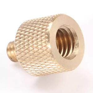 China High Precision CNC Brass Parts For Broaching Turning Machining factory