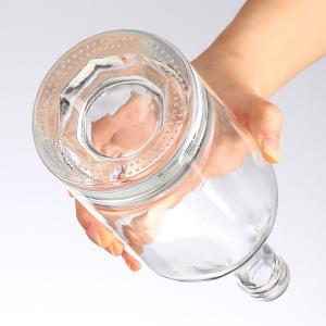 China Glass Bottle for Liquor 750ml Round Shape Vodka Whiskey Gin Rum Spirit Wine Bottle factory