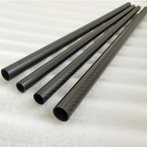 China Plain Weave 3K Carbon Fibre Tube CNC Machining For Cleaning Equipment factory