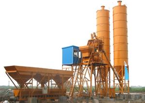 China Capacity 25m3/H Ready Mixed Concrete Batch Plant Mini Skip Hopper HZS25 factory