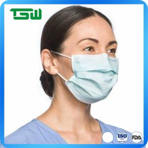 China Type IIR Disposable Medical Face Mask PFE 99% For Covid 19 Prevention factory