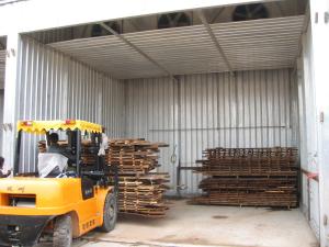 China Energy Saving Wood Drying Chamber 27000 M3 / H Circulating Air Long Life Span factory