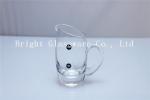 glass wine decanter with ice cooler, glass bottle for sale