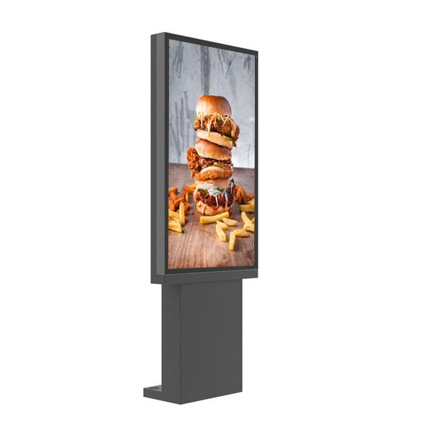 55 Inch Outdoor Digital Menu Boards Drive Thru For Fast Food Restaurants Full HD