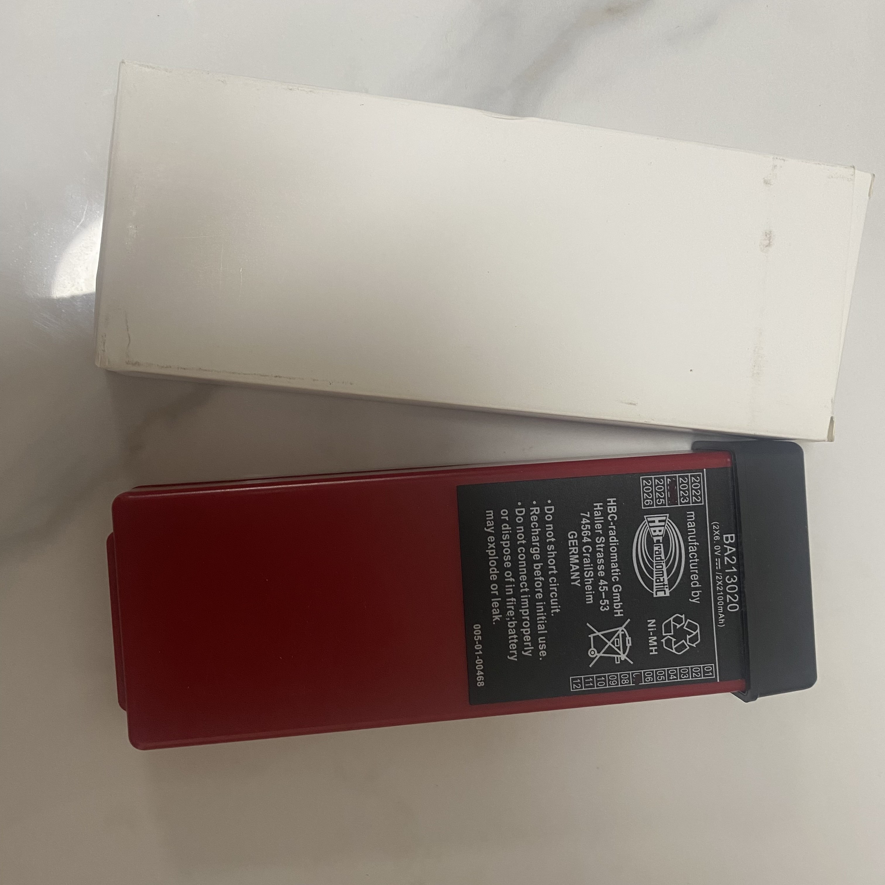 BA213020 Battery HBC for Remote Control for Sany Zoomlion PM Concrete Pump Truck Accessories