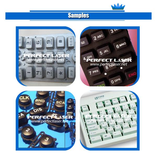 10W 30W 60W Fiber Laser Marker Machine 0.5mm Marking Depth For Plastic / Jewelry