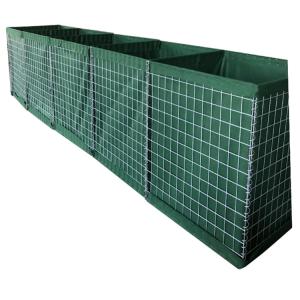 China Hesco Barrier mil 3 Hesco Bastion Barrier factory