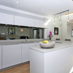 Blum Modular Base PVC Kitchen Cabinet Moisture Proof Customized