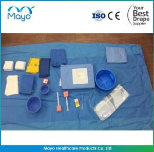 China Surgical Cardiovascular Drape Sterile Angiography Drape Set factory