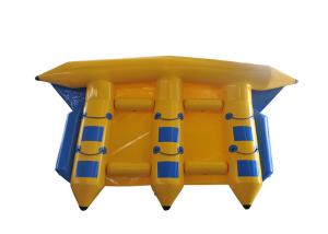 China Popular Inflatable Water Toys , Inflatable Flying Fish Towable Puncture Proof factory