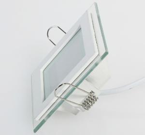 China Hot Sale glass panel led light 6W 12W 15W ceiling light factory price for home lighting factory