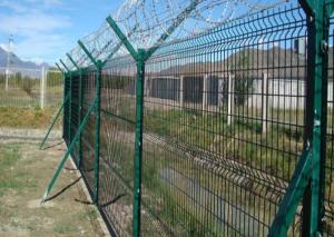 China Fast Trellis Folding V 50X50mm 3D Wire Mesh Fence factory