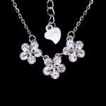 Cubic Zircon New Jewellery Design Shining Jewelry Notes Shape Evening Necklace