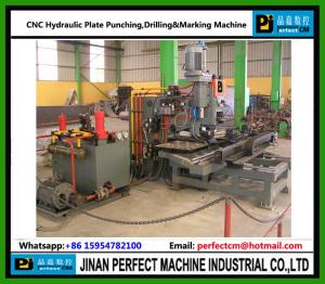 China CNC Hydraulic Plate Punching, Drilling &amp; Marking Machine factory