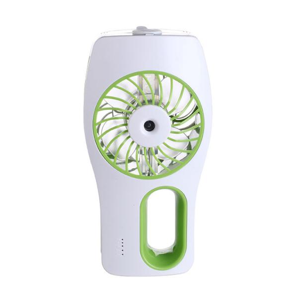 Personalized novelty gifts USB rechargeable fan that blows water mist air mist