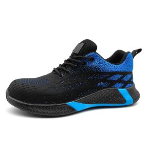China Breathable Industrial Work Shoes S1P S3 Fly Knit Running Shoes Lightweight factory