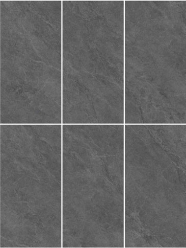 Durable 60x120cm Gray Matte Outdoor Curtain Background Wall Porcelain Tile For Building And Terrace