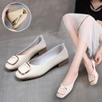 BS108 Beef Tendon Soft Bottom Soft Surface Single Shoes Women 2021 Spring New