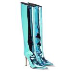 Knee High Womens Footwear Shoes Black Color Lightweight Breathable