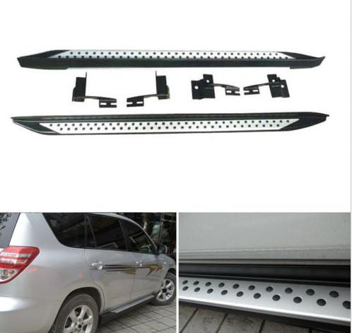 Toyota RAV4 2009-2012 Running Board Plastic Cement+Aluminum Alloy+Stainless