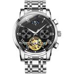 10ATM Chronograph Men'S Watches 1.6 Inch Luminous Quartz Watch Mineral Glass