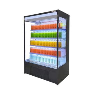 Convenience Store Energy Saving Multideck Open Chiller Upright R134a